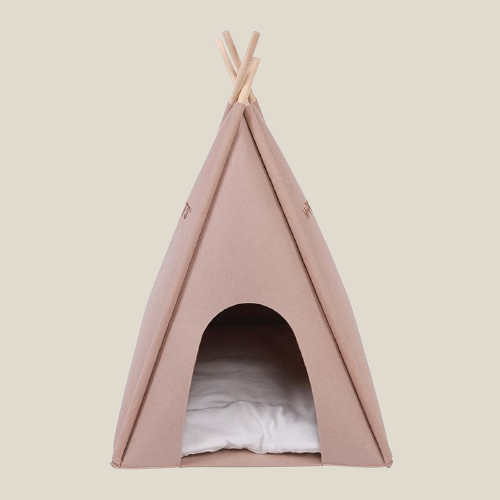 M-PETS Eco Tipi Brown Cat Bed